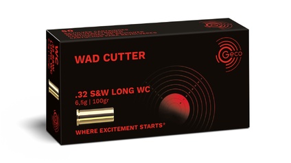 GECO .32 S&W long WC Wad Cutter 6,5g/100gr