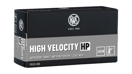 RWS .22 HIGH VELOCITY HP 2,6g/40gr