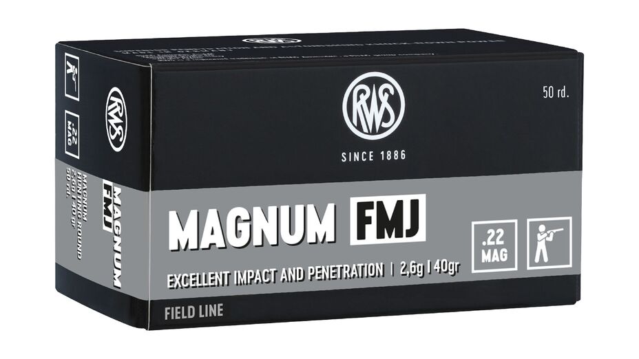 RWS Randfeuerpatrone .22 Magnum VM 2.6g