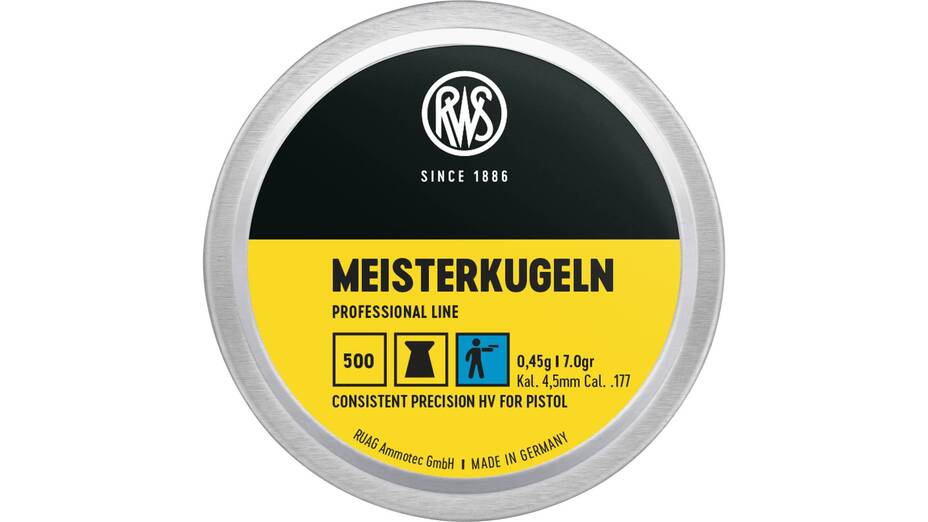 RWS Diabolo Meisterkugeln Blau Ø 4.50mm 0.45g