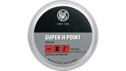 RWS SUPER-H-POINT 1,62g/25,0gr Ø 6,35