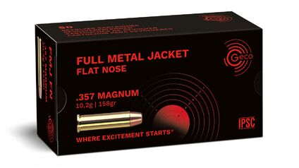 GECO .357 Magnum Full Metal Jacket Flat Nose 10,2g/158gr
