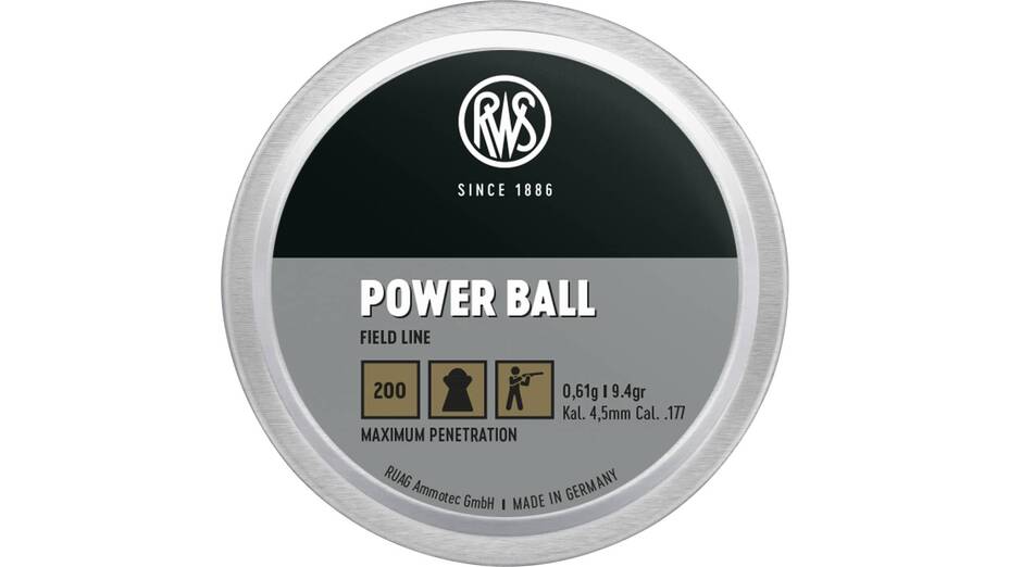 RWS Diabolo Power Ball Ø 4.50mm 0.61g