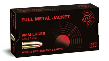 GECO 9 mm Luger Full Metal Jacket 8,0g/124gr