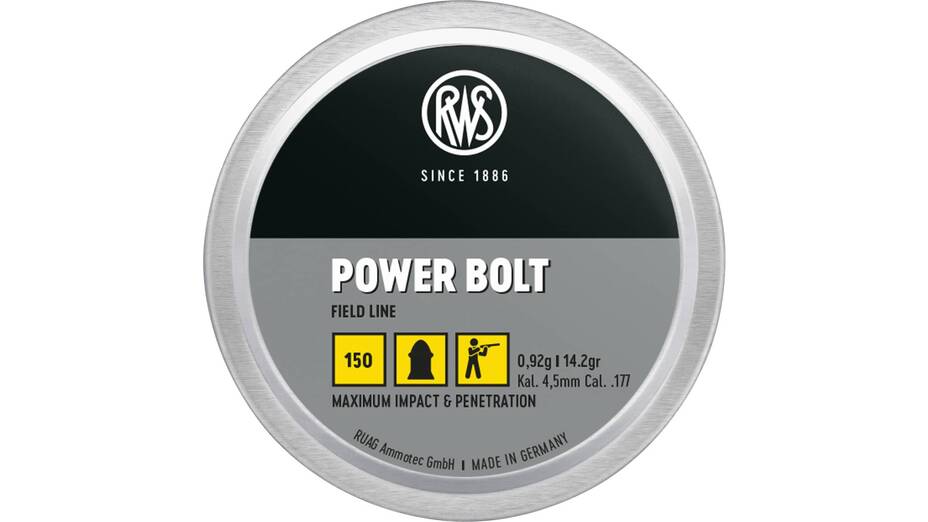 RWS Diabolo Power Bolt 4.5mm 0.92g