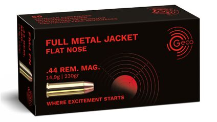 GECO .44 Rem. Mag. Full Metal Jacket Flat Nose 14,9g/230gr