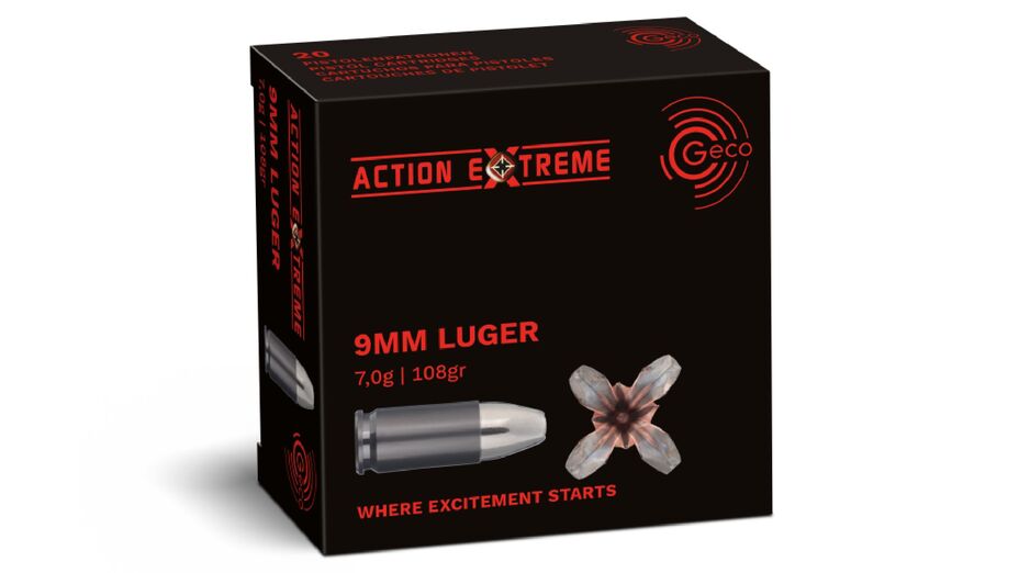 PAT 9MM LUGER GECO 7,0G ACT EXTREME 20ER