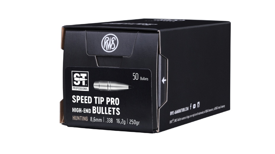 RWS Geschoss Speed Tip Pro .338/8.6mm 16.2g / 250 grs