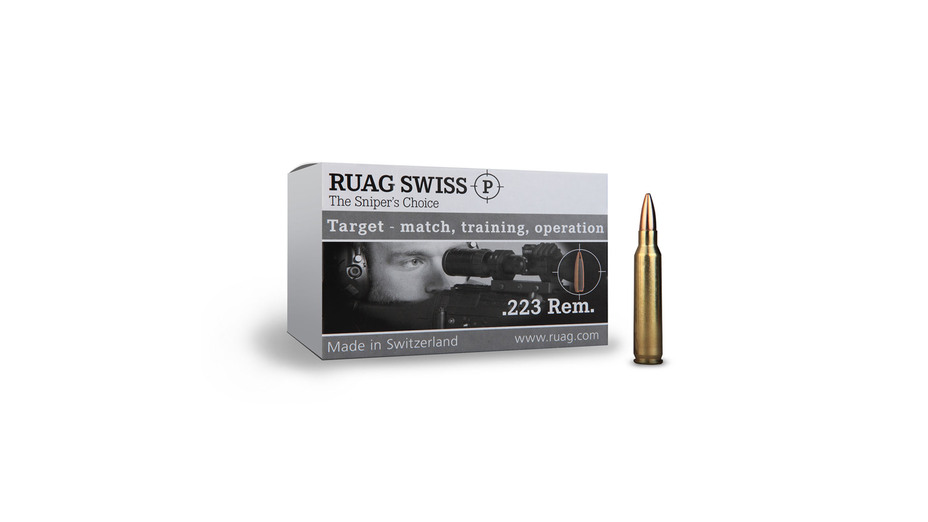 SWISS P Büchsenpatrone .223 Rem Target 4.5 g