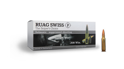 SWISS P Büchsenpatrone .308 Win Subsonic HPBT 15.6g / 240 gr