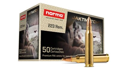NORMA Jaktmatch .223 Remington FMJ 3,6g/55gr