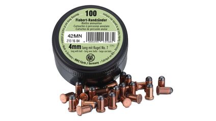 RWS 4 mm lang mit Kugel Nr. 7 RWS 4 mm lang mit Kugel Nr. 7