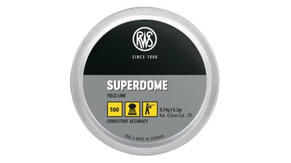 RWS SUPERDOME 0,54g/8,3gr Ø 4,50 RWS SUPERDOME 0,54g/8,3gr Ø 4,50