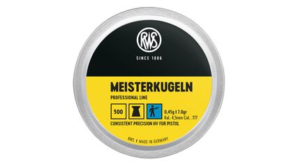 RWS MEISTERKUGELN 0,45g/7,0gr Ø 4,51 RWS MEISTERKUGELN 0,45g/7,0gr Ø 4,51