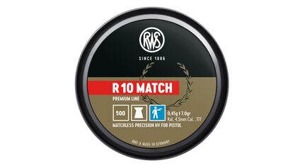 RWS R 10 MATCH 0,45g/7,0gr Ø 4,48