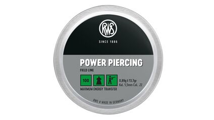 RWS POWER PIERCING 0,89g/13,7gr Ø 5,50 RWS POWER PIERCING 0,89g/13,7gr Ø 5,50
