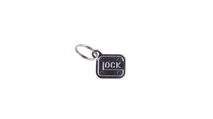 GLOCK Schlüsselanhänger Glock Logo, Metall vernickelt