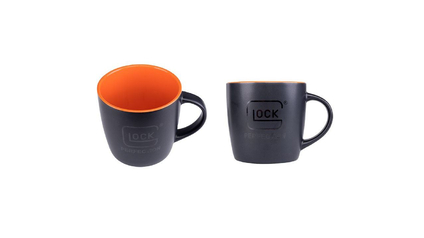 GLOCK Kaffeebecher GLOCK Perfection, schwarz/orange