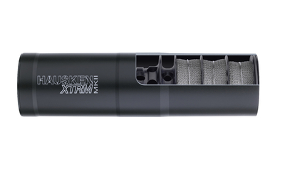 HAUSKEN Schalldämpfer JAKT JD 184 XTRM MKII Schwarz Kal. .44/.45/458/460/10,3mm HAUSKEN Schalldämpfer JAKT JD 184 XTRM MKII Schwarz Kal. .44/.45/458/460/10,3mm