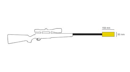 HAUSKEN Schalldämpfer SK156 9.3mm - .375