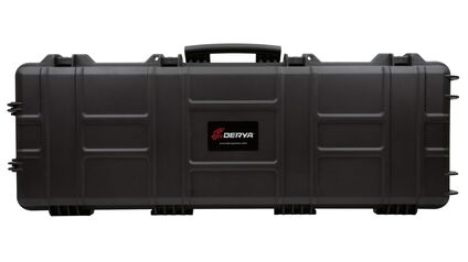 DERYA Plastic case with wheels, black