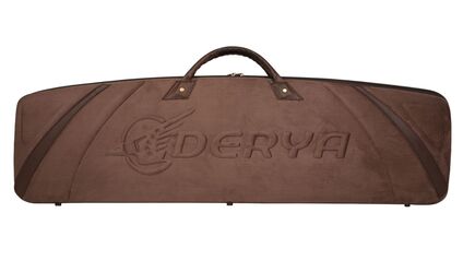 DERYA Leather case, brown Gewehrfutteral