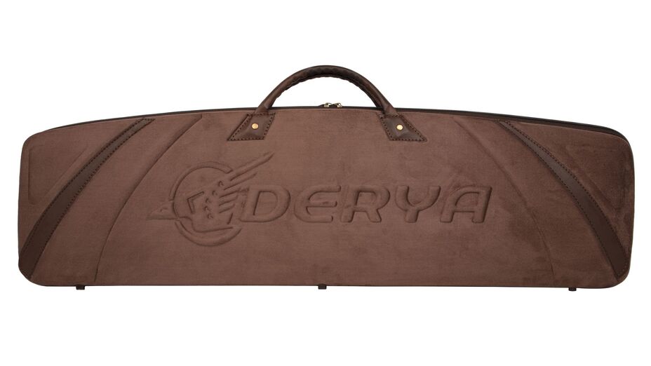 DERYA Leather case, brown Gewehrfutteral