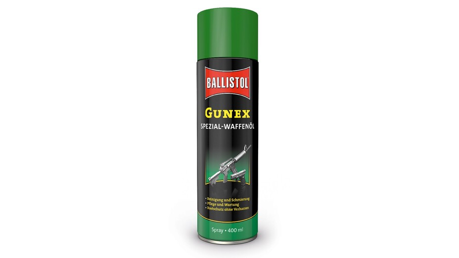 BALLISTOL Waffenöl Gunex, Spray à 400 ml 6 Dosen/Karton