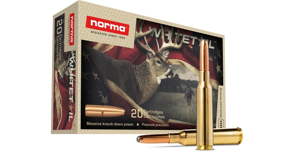 NORMA Ctg. 6.5X55 WHITETAIL 10.1G / 156GR