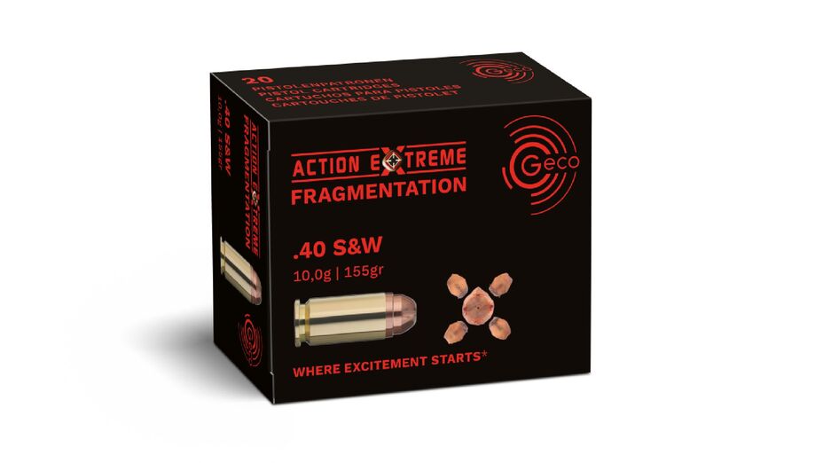 PAT .40 S&W 10,0G GECO ACT EXTR FRA 20ER