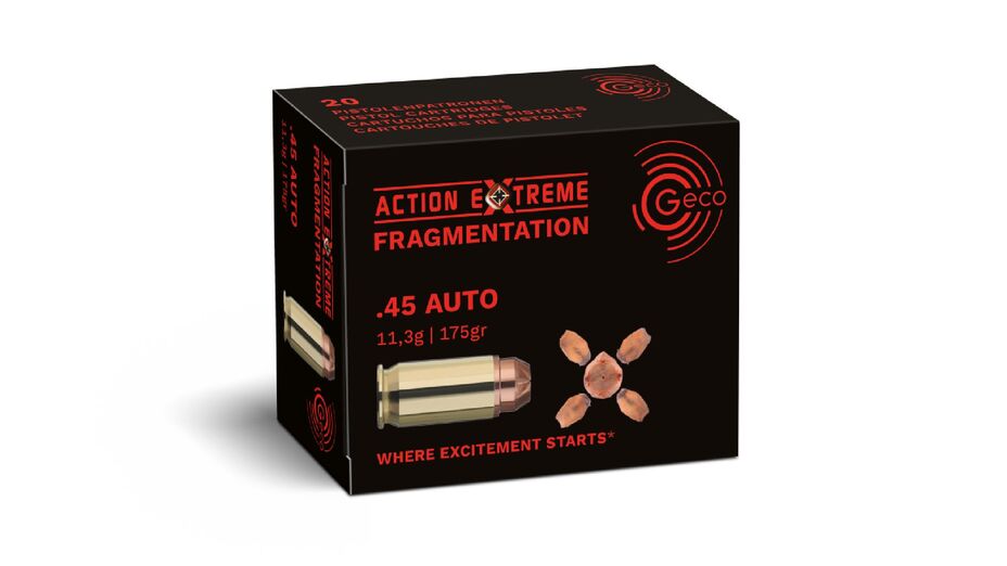 PAT .45 AUTO 11,3G GECO ACT EXTR FR 20ER