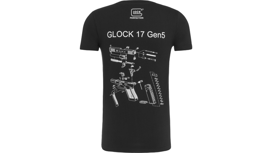 GLOCK T-Shirt Engineering GEN5 Herren S