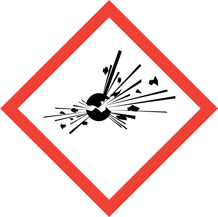 dangerous goods icon